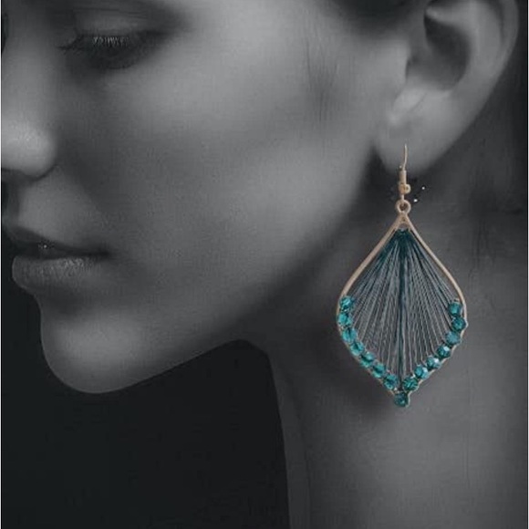 ✨3 for$30✨ NWT Bohemian Woven Earrings ✨Hand Crafted ✨Artisan✨ - Picture 4 of 5